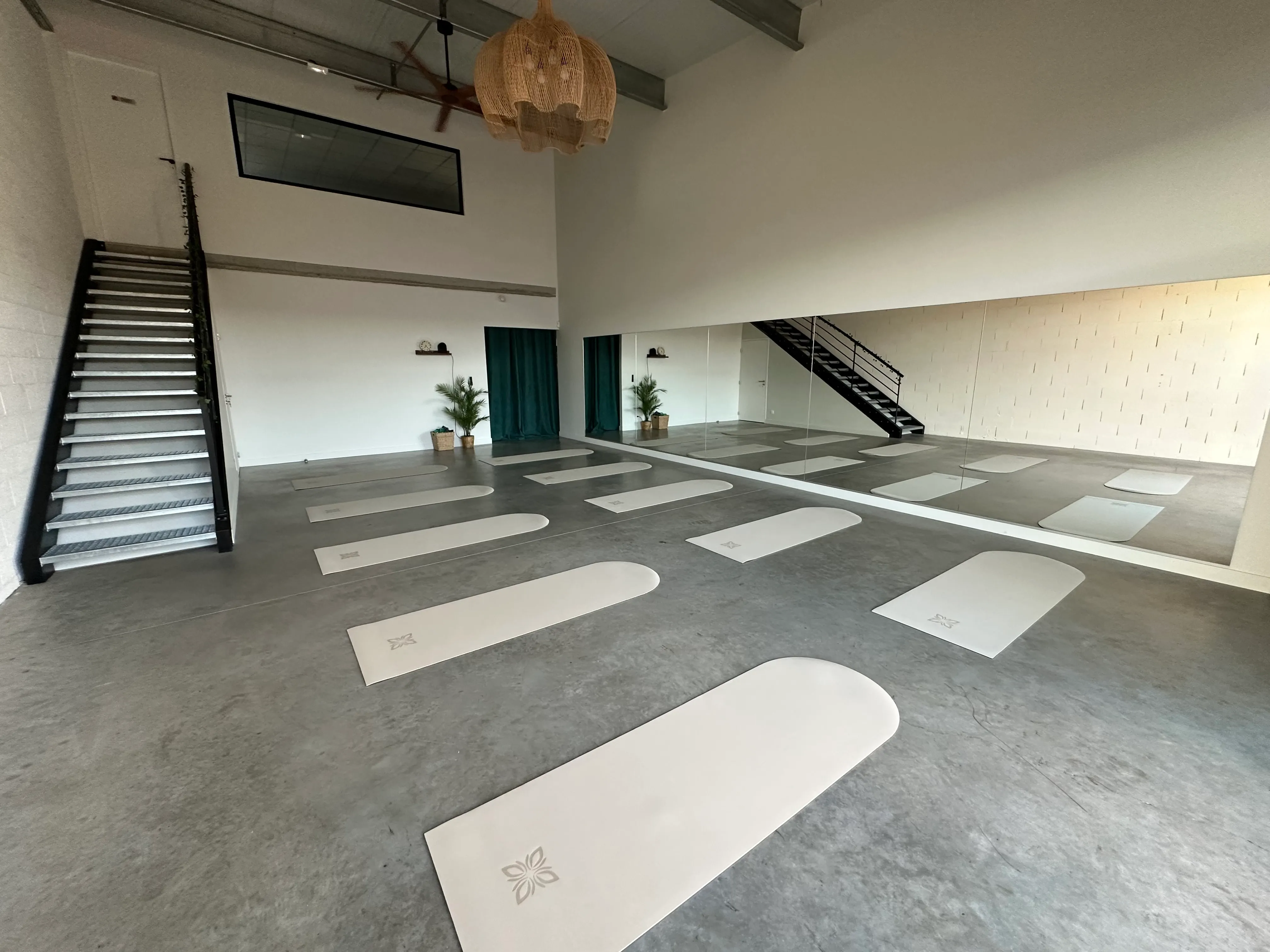 Salle de 65 m² privatisable du Kaizen Pilates Club, à Plaisance-du-Touch